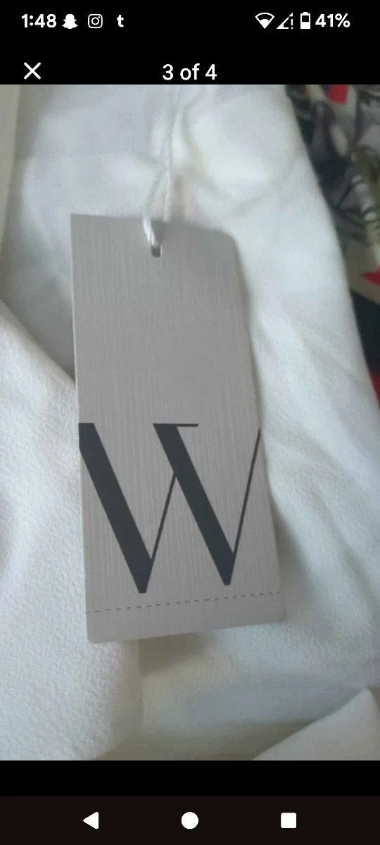 Worthington White Blouse - Size 2X image indicator(3)