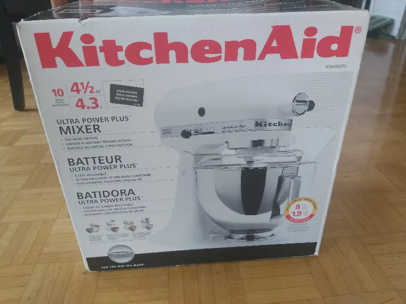 KitchenAid Ultra Power Plus Mixer KSM100PS thumbnail