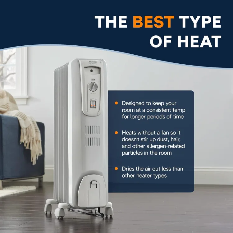 Brand New DeLonghi Radiator Space Heater For Sale image indicator(6)