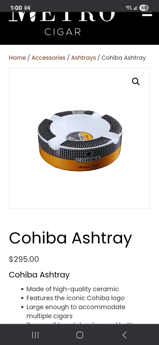 Cohiba Ashtray - Havana, Cuba image indicator(3)