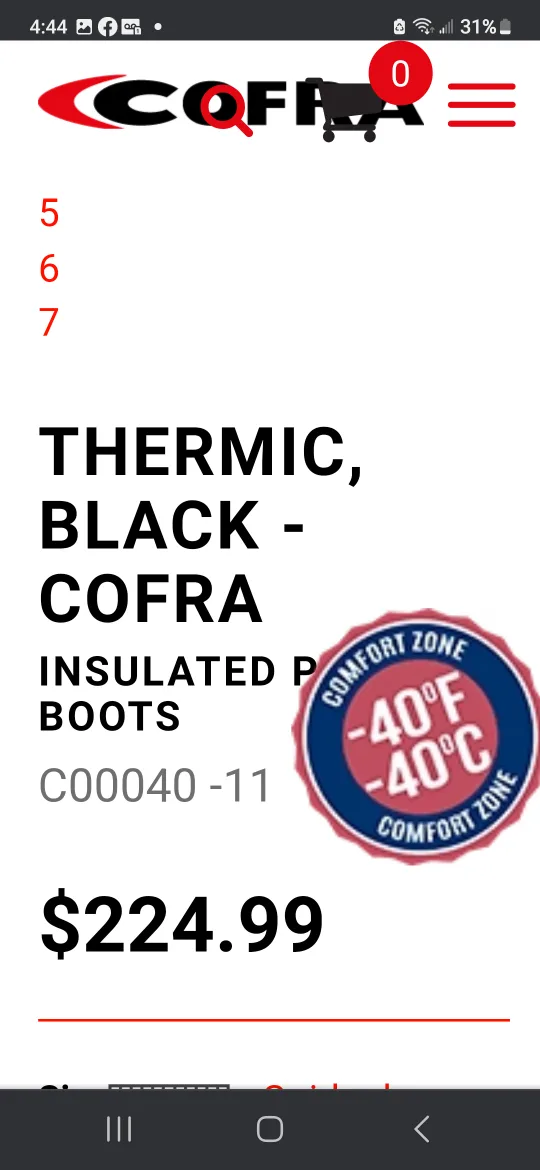 Cofra Thermic Insulated Workboots image indicator(3)
