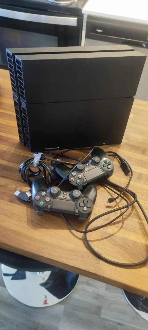 PlayStation 4 тоConsole with 2 Controllers🧡 thumbnail