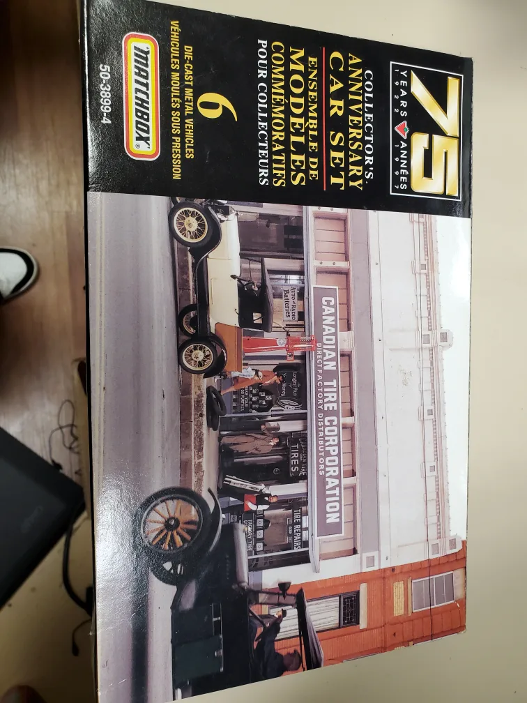 Matchbox Canadian Tire 75th Anniversary Car Set thumbnail