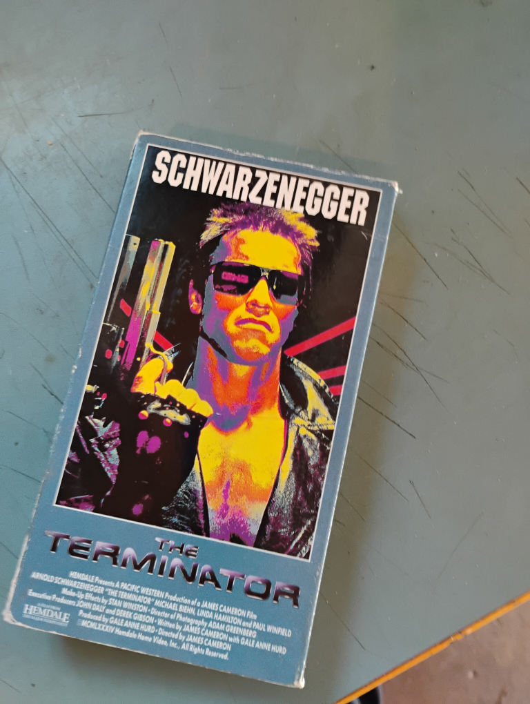 The Terminator VHS Tape