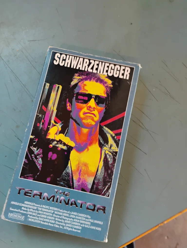 The Terminator VHS Tape