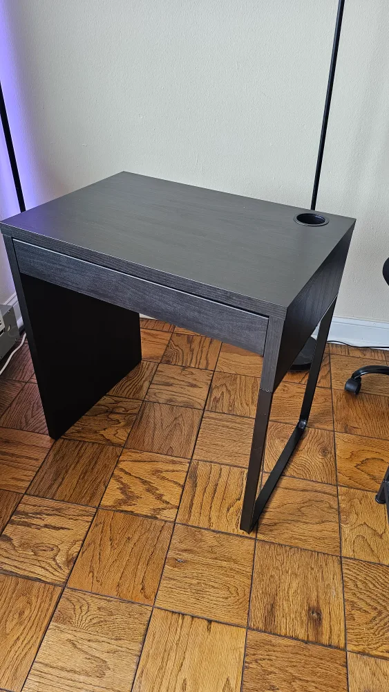 MICKE Desk - Black-Brown - 28 3/4x19 5/8 " thumbnail