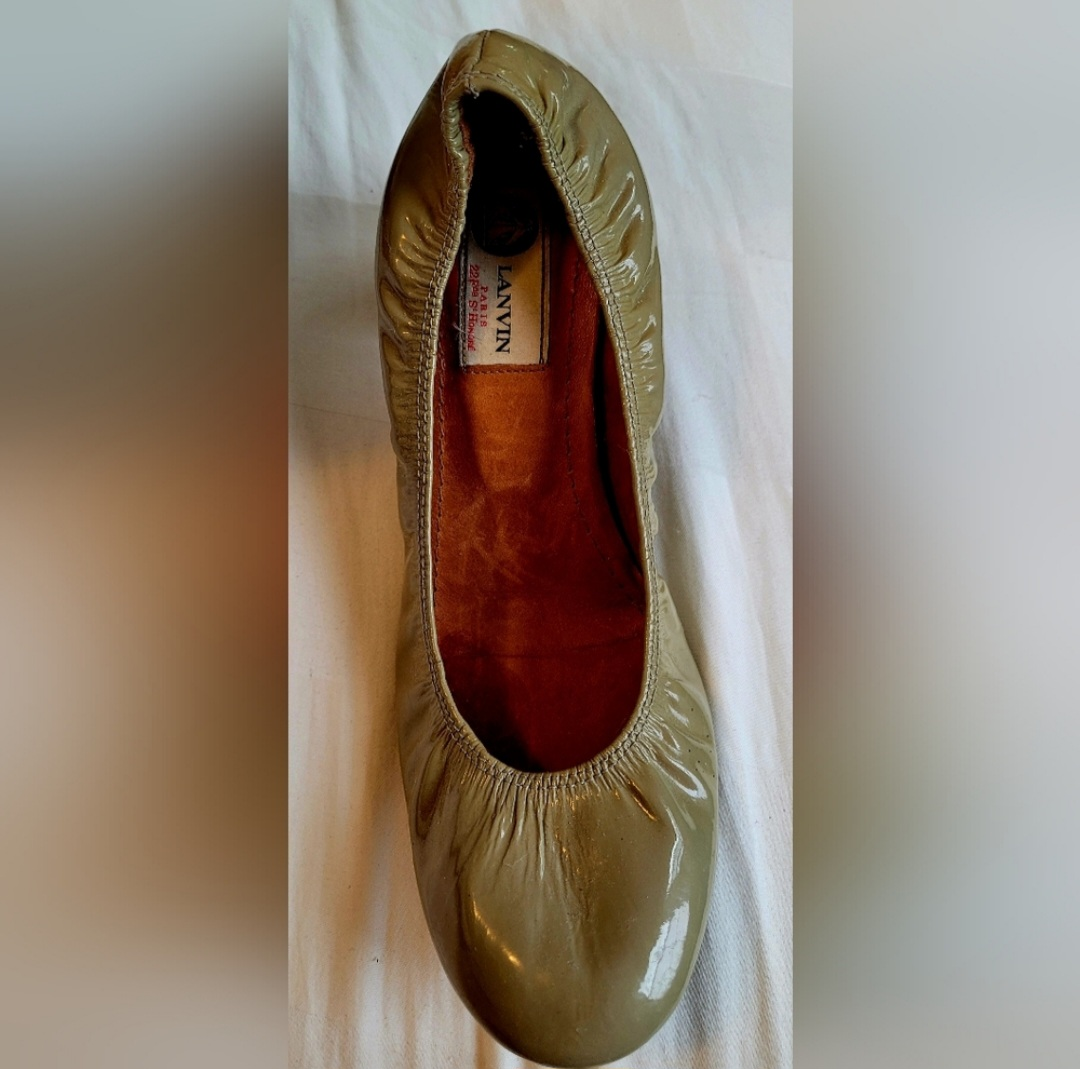 Lanvin Patent Leather Shoes - Size 7.5 - photo 3