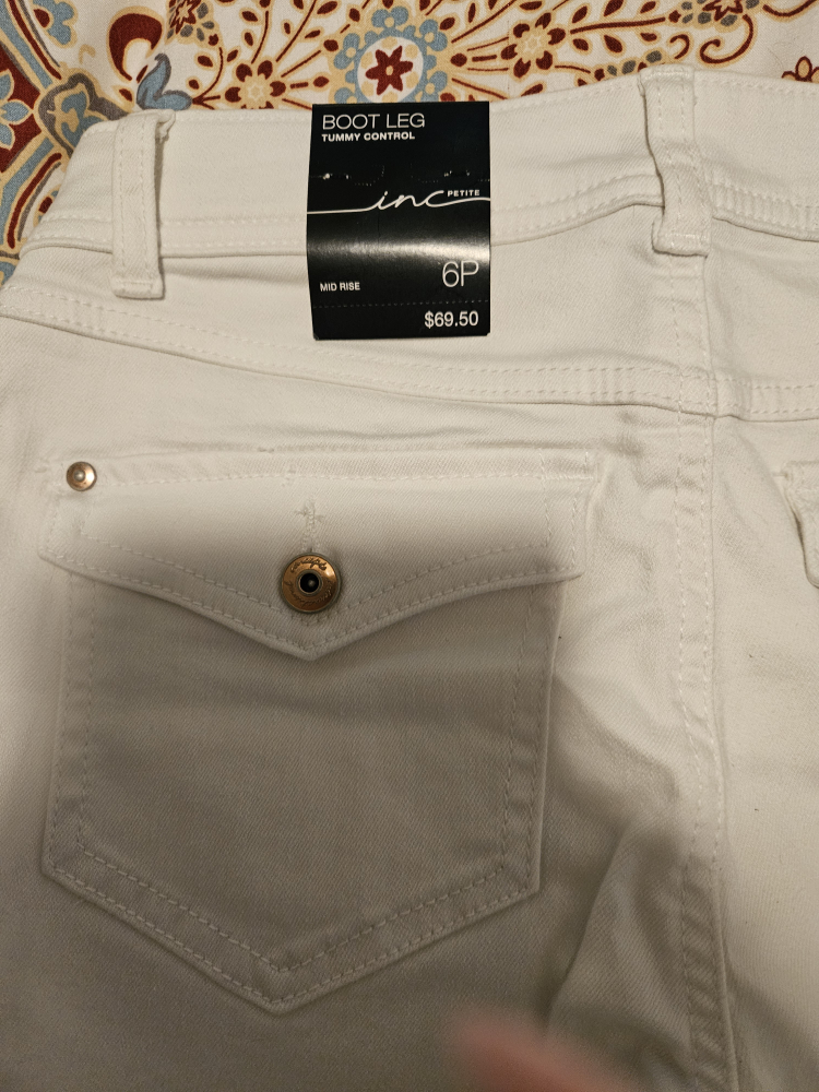 INC International Concepts Boot Leg Jeans - Size 6 Petite - photo 2