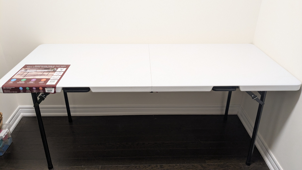 Commercial Fold-in-Half Table - 6 ft - photo 2