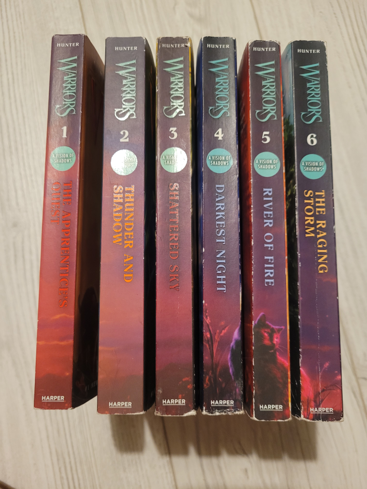 Warriors: A Vision of Shadows Series by Erin Hunter