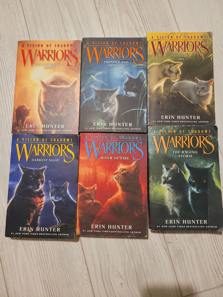 Warriors: A Vision of Shadows Series by Erin Hunter - photo 2