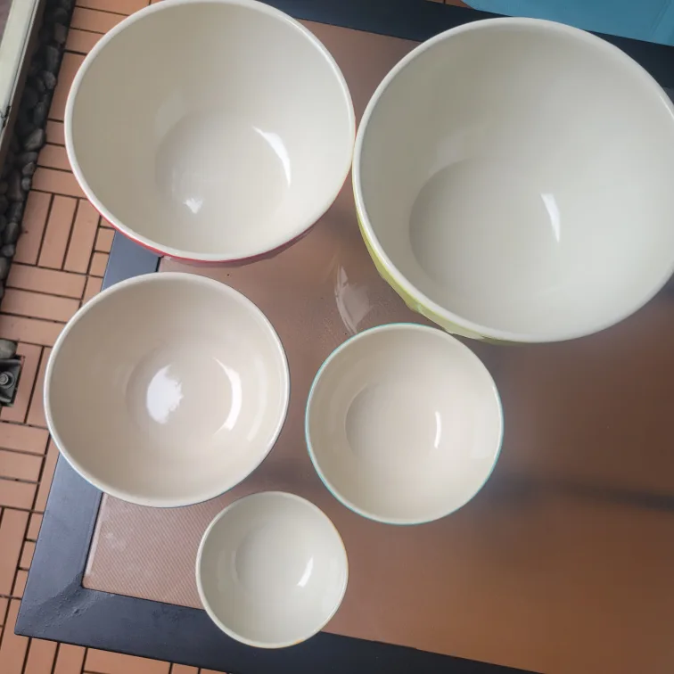 Mayfair & Jackson Vintage Nesting Bowls - 5 Piece Set image indicator(2)