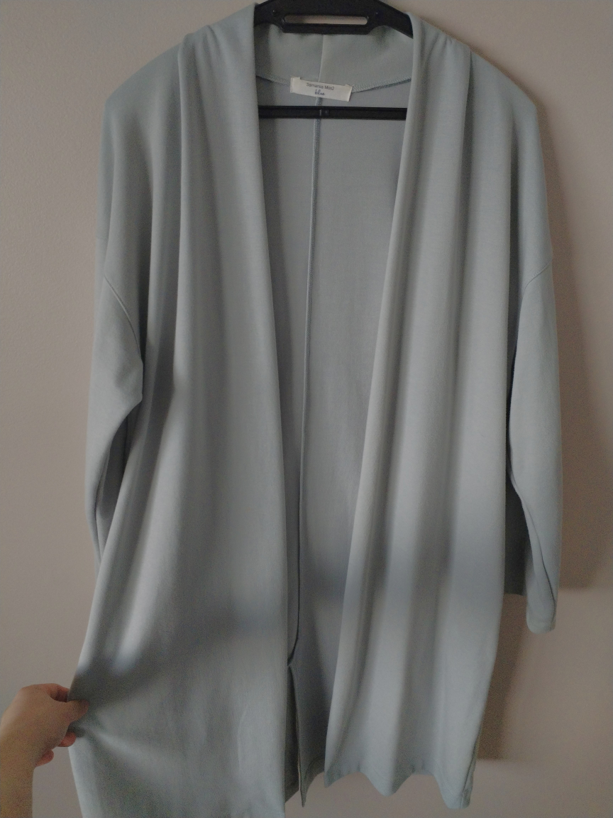 Samansa Mos2 Blue Cardigan
