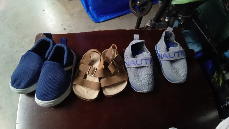 Baby Shoes Bundle: Max Casuals, Place, Nautica - Size 3 thumbnail