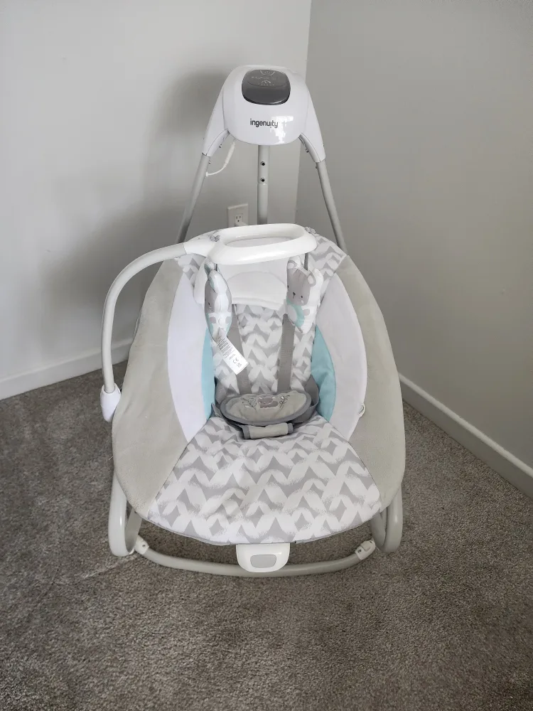 Ingenuity 2-in-1 Baby Swing & Rocker image indicator(2)