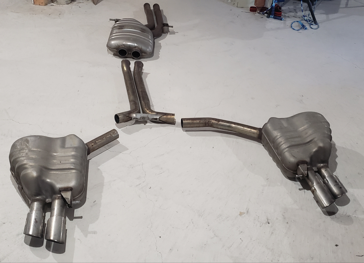 Audi Stock Exhaust