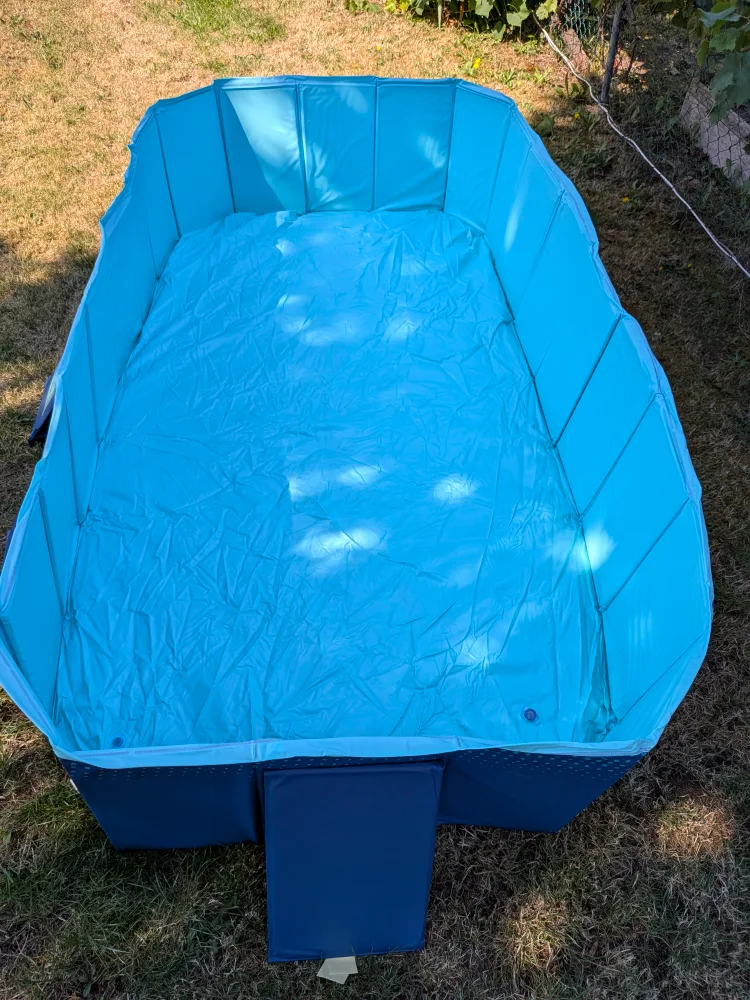 MEIGLQEA Foldable Dog Pool - Dark Blue, 295cm thumbnail