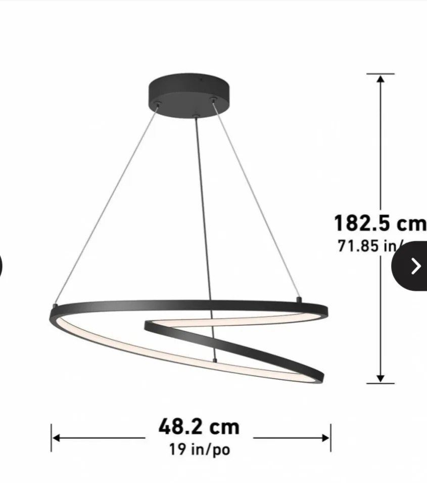 Artika Salto LED Pendant Light - Modern Design image indicator(2)