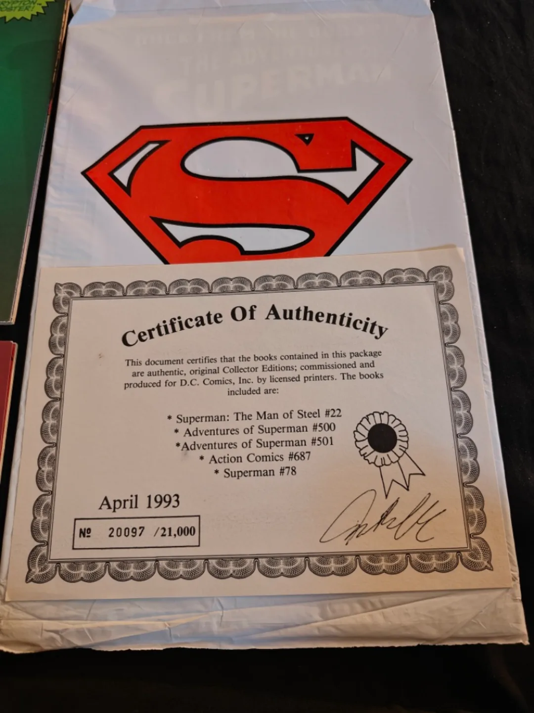 Supermen Comic Book Set 1993 image indicator(2)