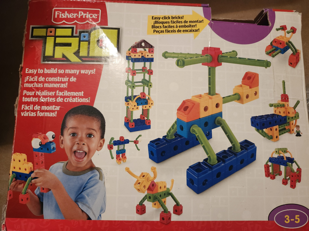 Fisher-Price Trio Blocks (Ages 3-5)