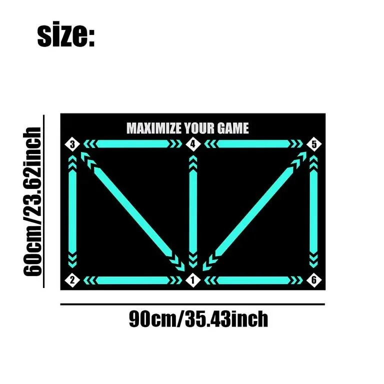 Football Training Mat 60x90cm image indicator(2)