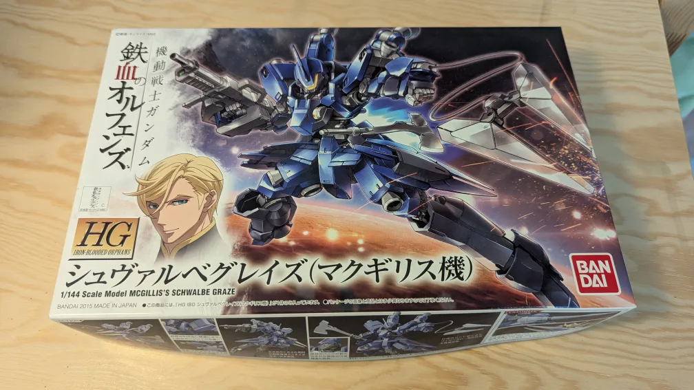 HG 1/144 Schwalbe Graze (McGillis Custom) Gundam