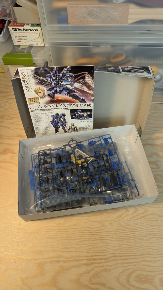 HG 1/144 Schwalbe Graze (McGillis Custom) Gundam - photo 2