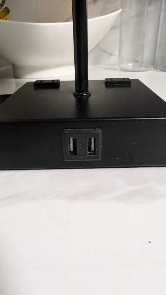 Dimmable Touch Table Lamp with USB ports thumbnail