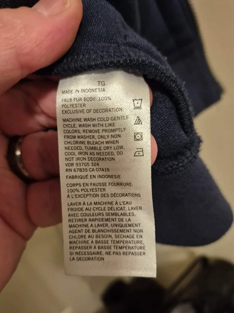 Nautica Blue&Red Fleece Jacket Size XL image indicator(7)