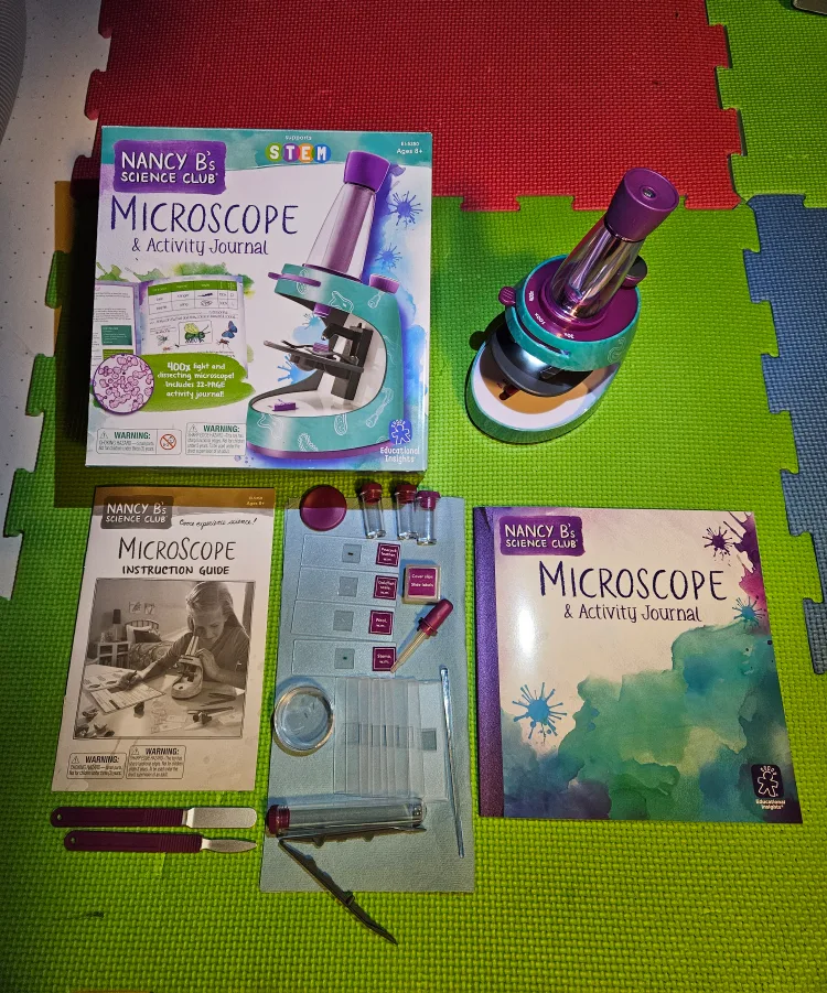 Microscope, tools & Activity Journal thumbnail