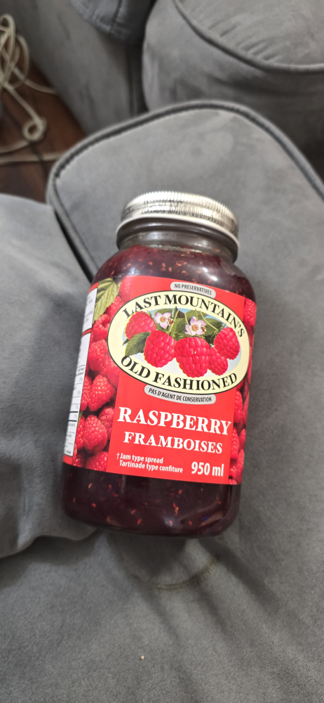 🥕Last Mountain's Old Fashioned Raspberry Jam - 950ml🥕