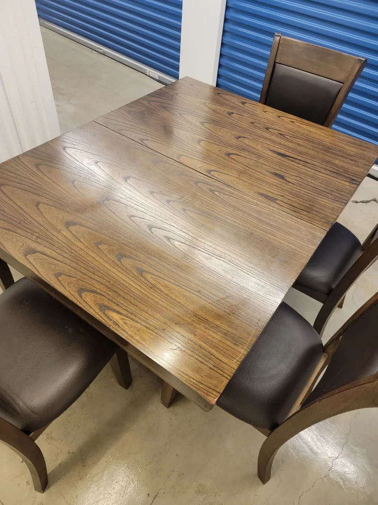 Dining Table Set - Table, 4 Chairs & Bench image indicator(2)