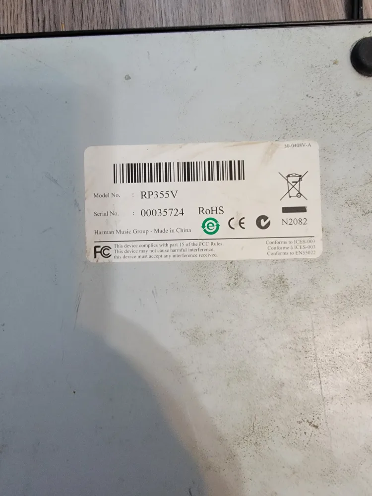 Digitech RP355V Modeling Guitar Processor image indicator(4)