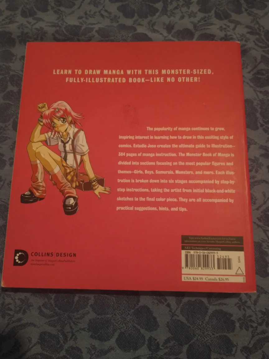 Monster book of Manga drawing guide image indicator(2)