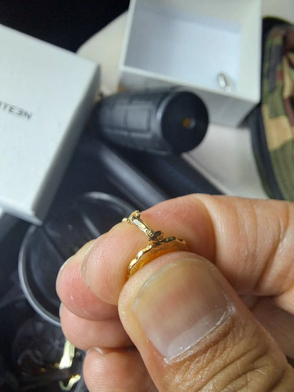 14K Gold Necklace with Pendant image indicator(2)