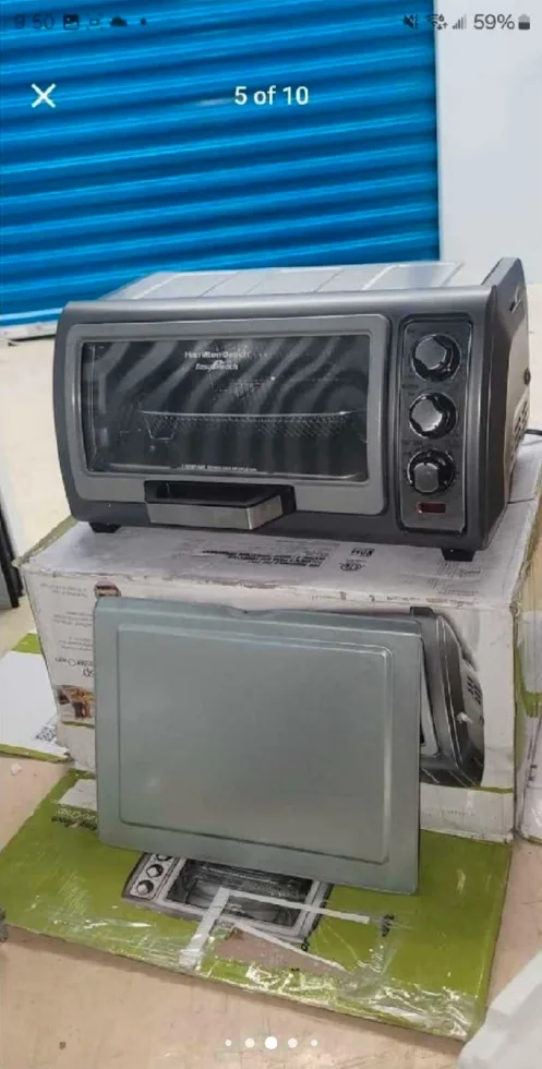 Hamilton Beach Sure-Crisp Air Fryer Toaster Oven image indicator(5)