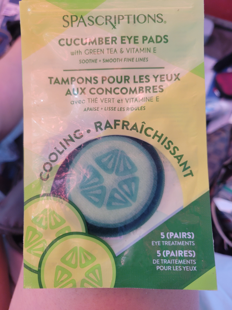 Spascriptions Cucumber Eye Pads (5 Pairs)