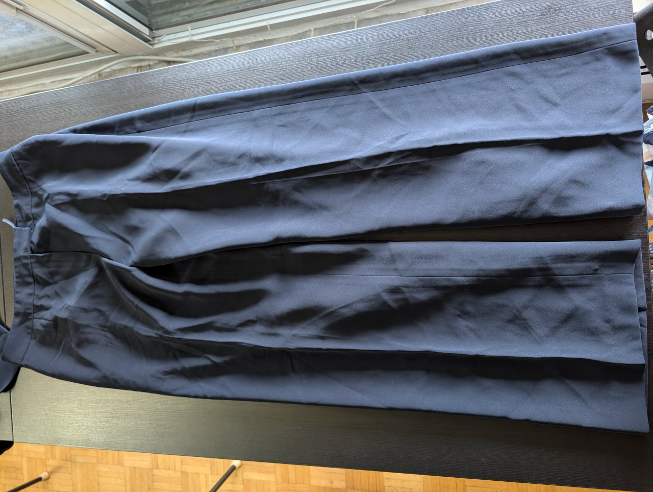 Kasper Navy Blue Skirt Suit Size 10 - photo 4