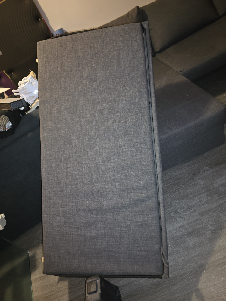 Grey Sectional Sofa with Pull-Out Bed - photo 3