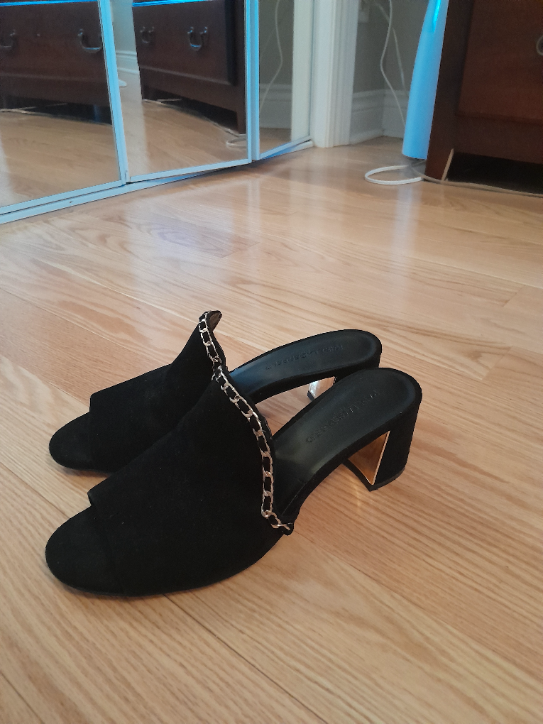 Karl Lagerfeld Black Mules shoes