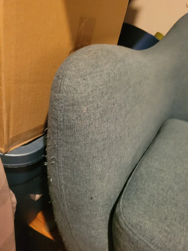 Teal modern sofa - seats 3 to 4 image indicator(4)