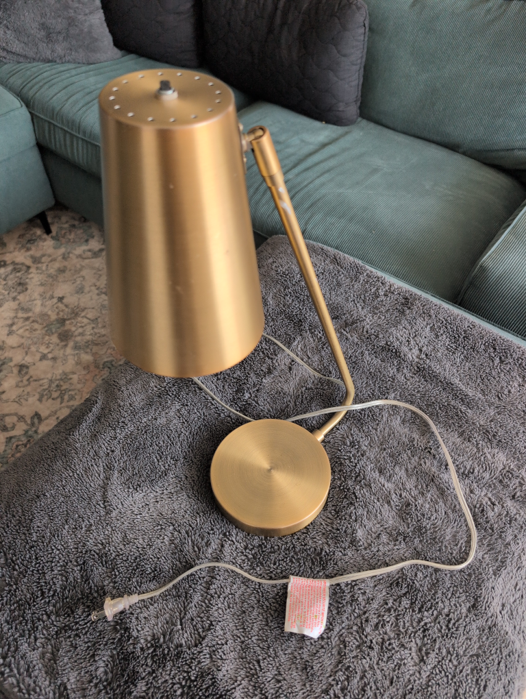 Gold Desk Lamp