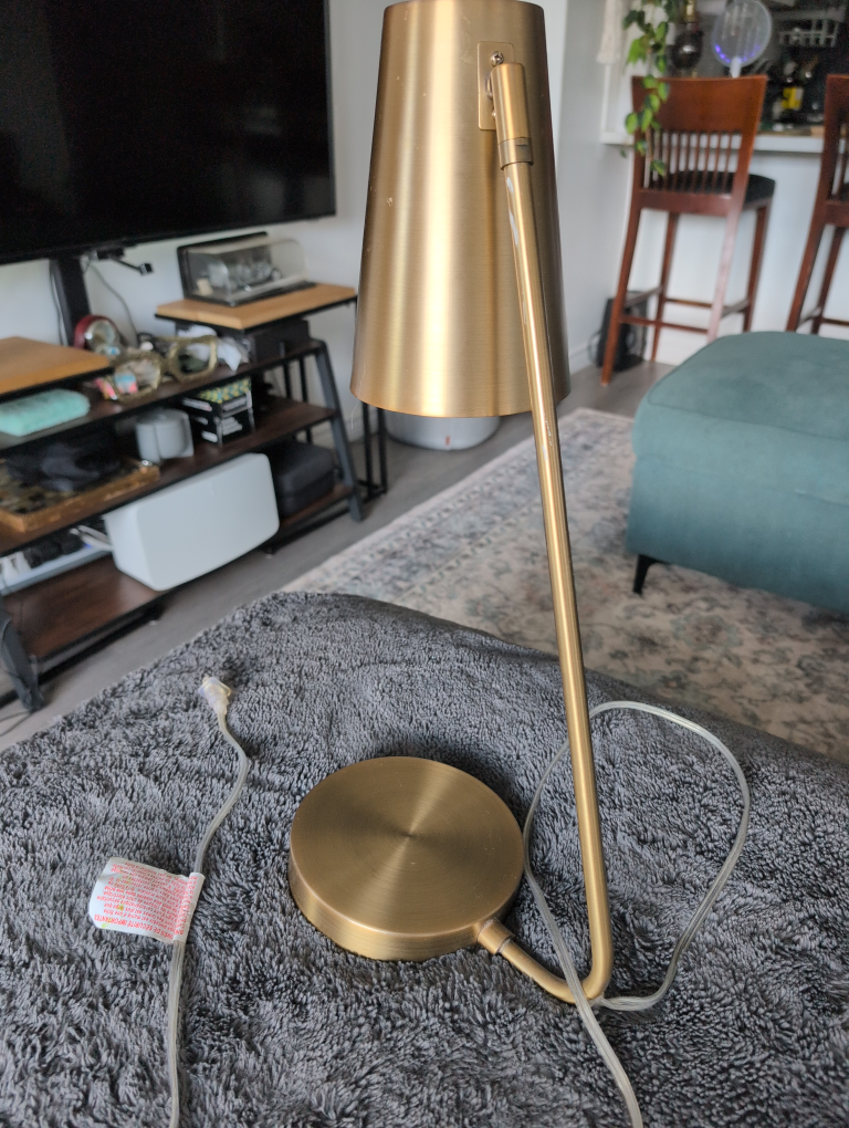 Gold Desk Lamp - photo 3