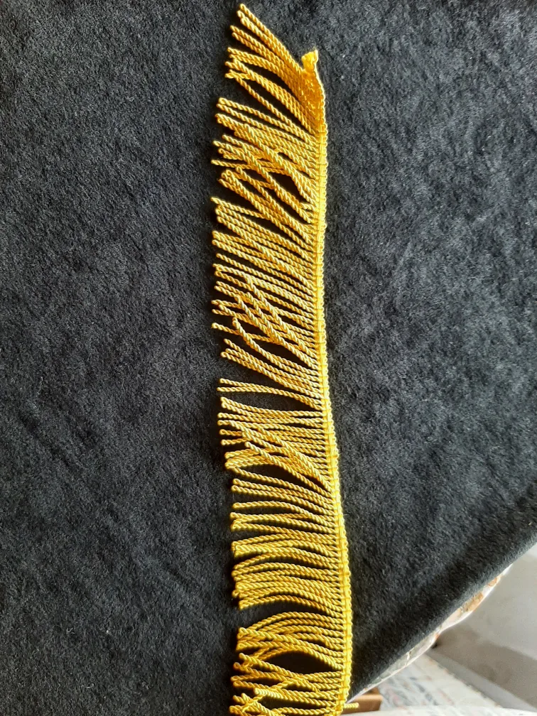 Vintage Gold Fringe Trim thumbnail