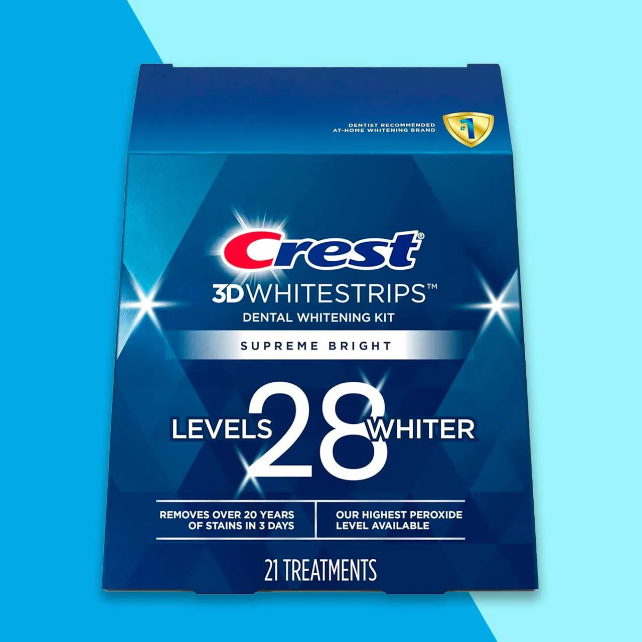 Crest 3D Whitestrips - Supreme Bright - Level 28 thumbnail