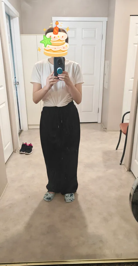 Black Lounge Pants 💖🧡 image indicator(2)