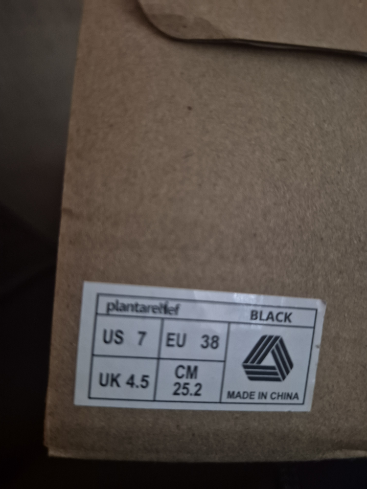 Plantara Relief Black Shoes US 8 - photo 2