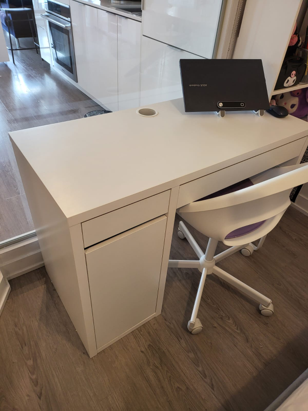 IKEA Desk and Swivel Chair Set - photo 4