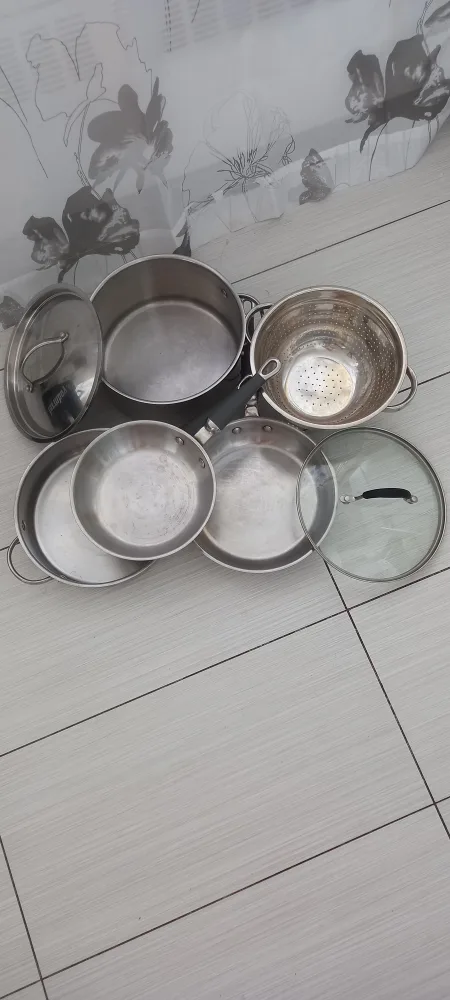 Stainless Steel Pots and Pans Set image indicator(2)