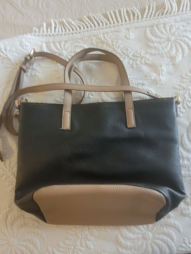 Anne Klein Black & Beige Tote Bag - photo 2